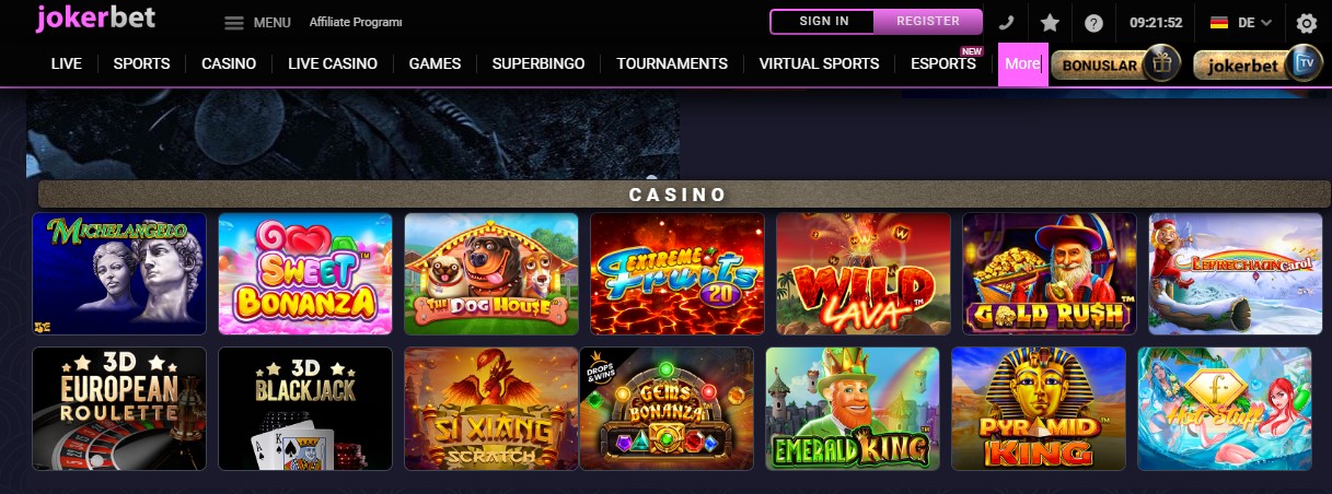 Jokerbet Casino Sitesi