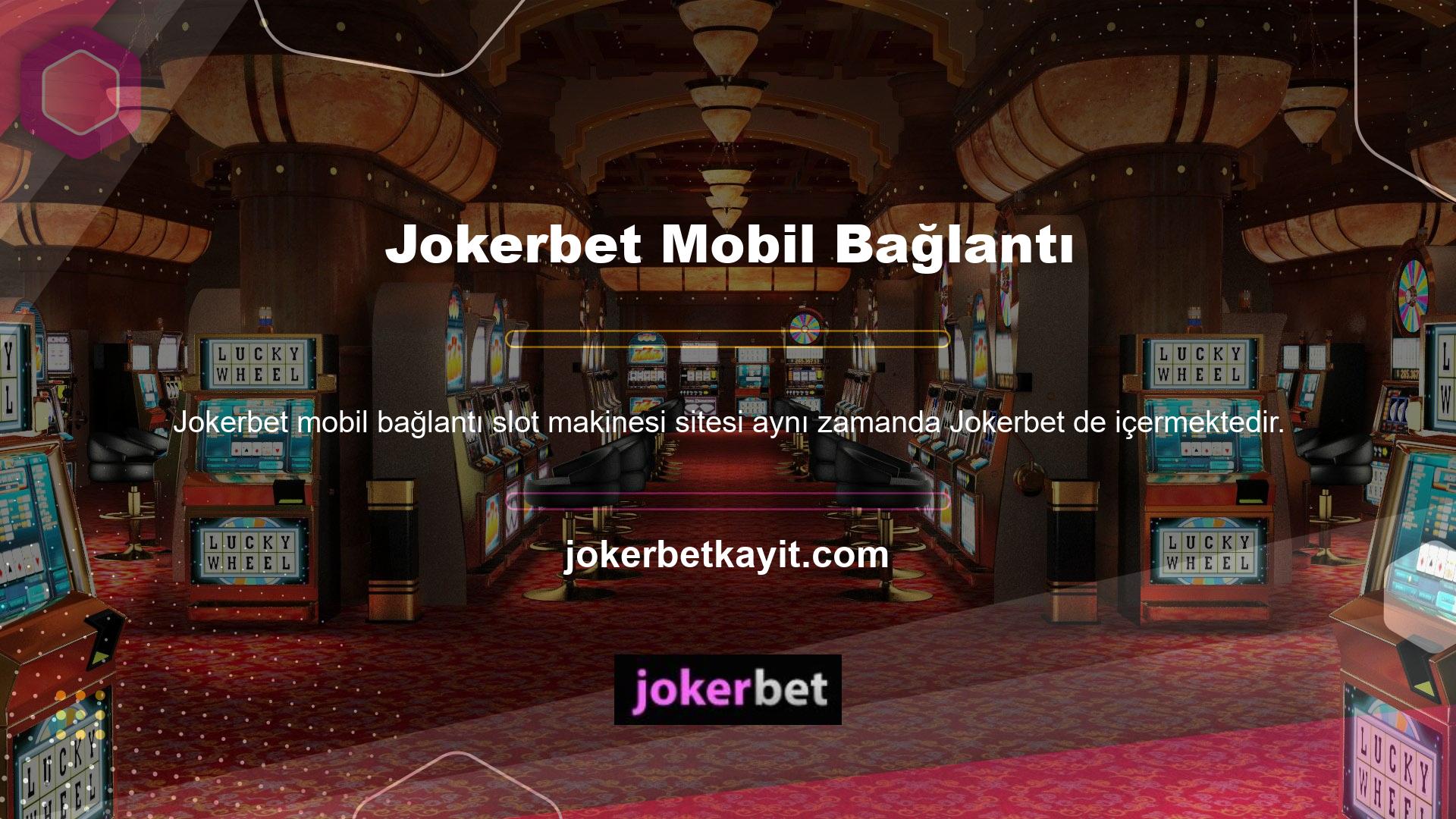 Jokerbet, Türk toplumunun en ünlü ve saygın casino sitelerinden biridir
