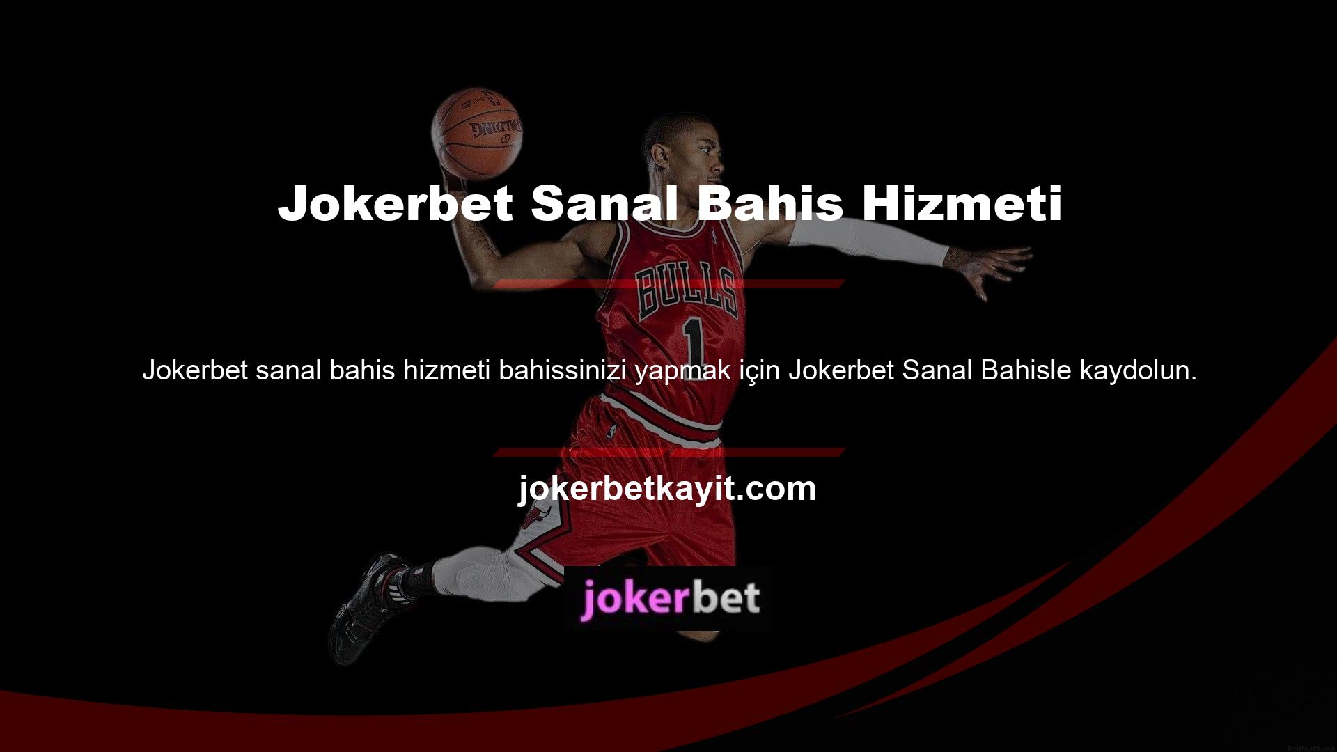 Jokerbet ayrıca çevrimiçi bahis de sunmaktadır