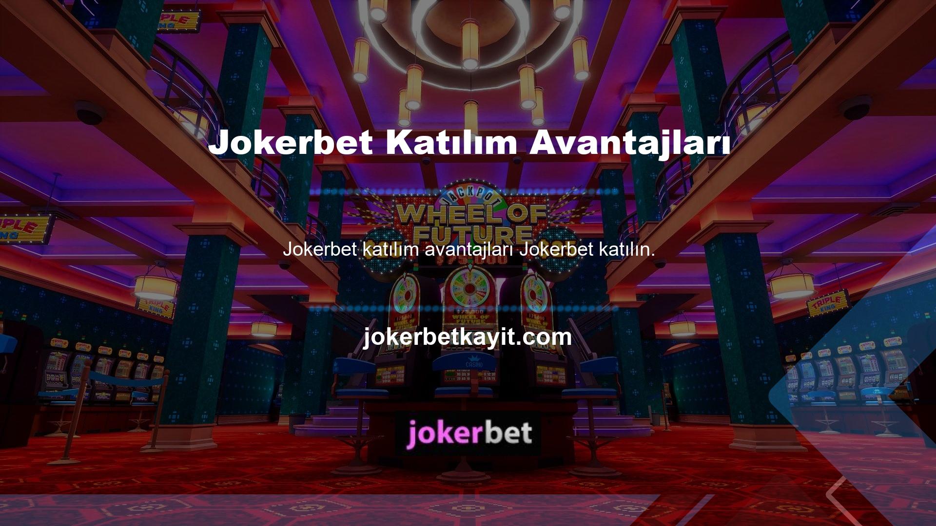 Jokerbet com canlı bahis sitesi kapsamlı bir şekilde test edildi, para yatırabileceğiniz ve anında para isteyebileceğiniz lisanslı bir canlı bahis sitesidir